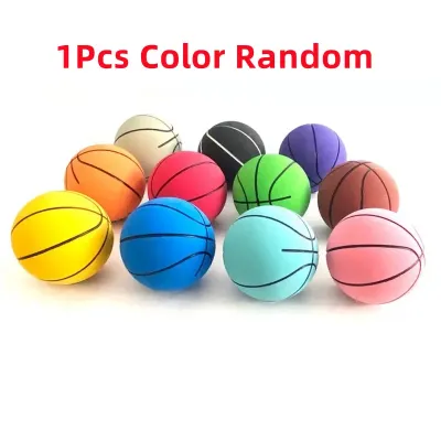 6cm Ultra-high Elastic Mini Rubber Small Basketball Decompression Hollow Elastic Ball Childrens Toy MINI Basketball Gift