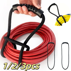 1/2/3/5pcs Storage Strap Heavy-Duty Hook And Loop Cord Carrying For Pool Hoses Garden Hoses Cables Storage Container With Handle