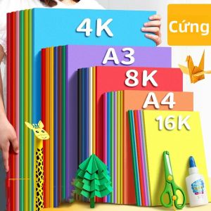 Giấy Bìa Cứng Màu A4 Bề Mặt Mờ Dùng Cho Làm Album Ảnh Thiệp Thủ Công Đồ Thủ Công Tự Làm Văn Phòng Phẩm Giấy Nền Màu