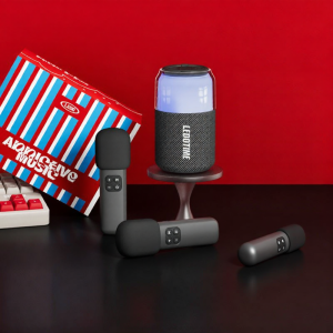 LEDO | Bluetooth Karaoke Microphone & Speaker for Family Outdoor Use