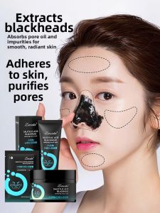 Salicylic Acid Peel off Mask Paste Blackhead And Acne Removal Pore Shrinking Facial Cleansing Nasal Strip for Men And Women
