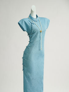 New Full Front Opening Traditional Style Summer Plus Size Slimming Qipao