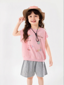 DUDUJIA | Bộ Đồ Nữ Mỏng Hè Áo Tay Ngắn và Quần Short