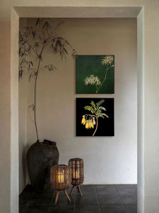 New Chinese Style Decorative Painting Abstract National Trend Restaurant Corridor High-End Sensation Living Room Dining Hall