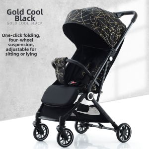 LIWAN | High View Adjustable Foldable Light Portable Shock Absorption Stroller