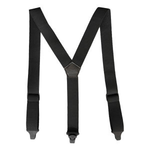 Melo Tough Y Back Suspenders Airport Friendly Suspenders No Buzz with Plastic Clip 1.5 Inch Fully Elastic Braces