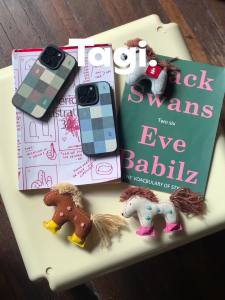 Tagi. i Imagine Plaid Magnetic Phone Case / Phone Holder iPhone 15 16 17 Pro/Pro Max