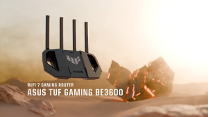 ASUS TUF BE3600 WiFi 7 Gaming Router TUF-BE3600 MLO Dual Band Wireless 2.5G Port AiProtection