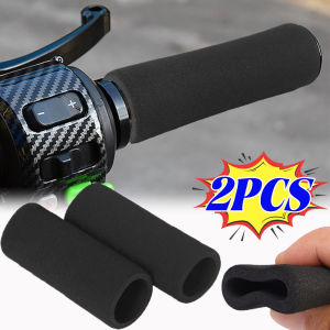 2PCS Universal Bicycle Motorcycle Handlebar Foam Sponge Grip Cover Anti-slip Soft Handlebar Modification Accessories Bicycle Part