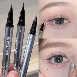 【Jealous Girl】Long Lasting Eyeliner Liquid Pen Waterproof & Sweat-Proof Ultra Thin Lower Eyelash Eyeliner Pen Lying Silkworm Eye Liner Makeup