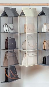 Túi Treo Túi Xách 3 tầng 4 tầng Living C Chất liệu Lưới Gấp Gọn