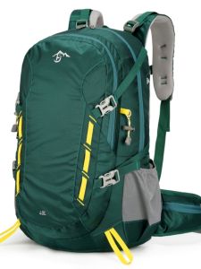 Outdoor Sports on Foot Hiking Backpack 40 Liters Mens and Womens Large Capacity Travel Rain-Proof Backpack Camping Riding Backpack