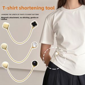 ZUOOU | Magnetic Chain Clip T-Shirt Bottoms & Shirt Sleeves Fixing Clip