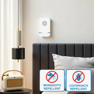 EU UK US Electric Ultrasonic Pest Repeller Indoor Physical Pest Control Insects Repellent Flies Mosquito Traps Anti Rat Machine