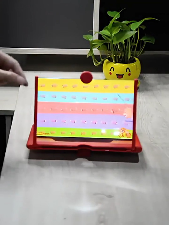 Pembesar Layar Hp Kaca Pembesar Layar F3 3D HD Handphone Stand Hp