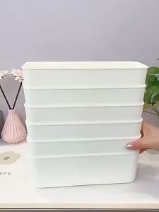 Satu Keluarga Kotak Penyimpanan Bin Pantry Serbaguna C1177 Kotak Plastik Keranjang Storage Box