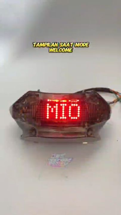 Stoplamp Running Text Animasi Mio Sporty Lampu Rem LED Yamaha Mio