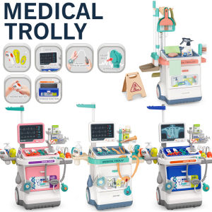 Medical Role Play Toys Stethoscopes X-rays CT Film Injection Sets ECG Monitors