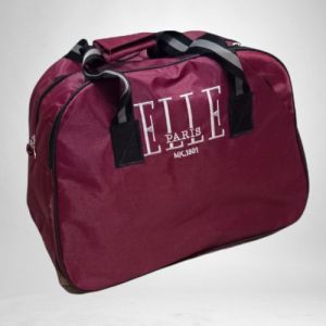 Travel Bag ELLE Resleting Besar Tas Pakean Totebag Tas Baju Tenteng Wanita Pria Murah