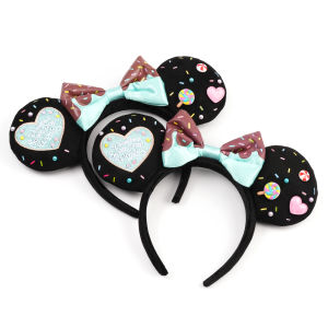 Disney | Disney Mouse Plush Headband For Women Cartoon Face Wash Headwear Cosplay Decorate Christmas Party Cloth Hair Band Adult/Children