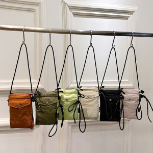 กระเป๋าสะพายข้างผ้าอ็อกซ์ฟอร์ดแบบลำลองสำหรับคุณแม่วัยกลางคน กระเป๋าใส่โทรศัพท์มือถือและเหรียญขนาดเล็ก กระเป๋าสะพายข้างแบบสะพายข้างสำหรับผู้หญิง