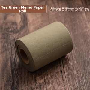 Wall-mounted Memo Board with Non-stick Paper Roll Vintage Style