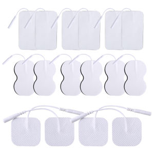 20/50/100pcs Electrostimulation Patches Tens Electrode Pads Gel EMS Muscle Stimulator Replacement Gel Patches Massager Pad