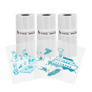 [Mini Portable Printer] Mini Portable Thermal Printer | 13 Rolls | Print Pictures Photos Labels Text To-Do Lists | 57*25mm