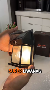 Solar Outdoor Warm Light Lamp Emergency Lighting Wall Light Body Sensing Night Bulb Garden Courtyard Night Lamp