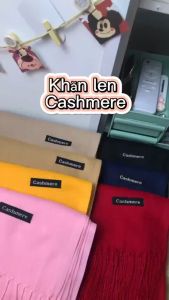 Khăn choàng cổ cashmere ( Khăn len) trơn thời trang thu đông - chất liệu Cashmere - 70x190cm - Mã LN016