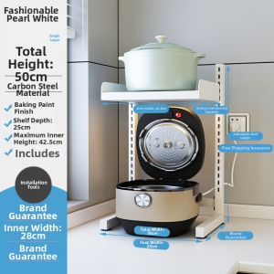 Compact Countertop Rack Single Layer