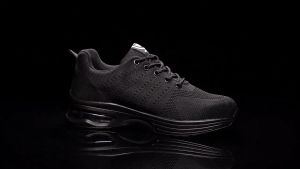 Air Cushion Work Safety Shoes For Men Women Breathable Work Sneakers Steel Toe Shoes Anti-smash Lightweight Labor Protective Work Shoes