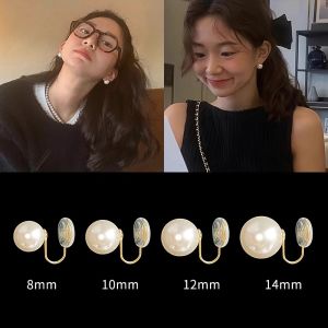 Pianist | Luxury S999 Silver Pearl No-Hole Ear Clips