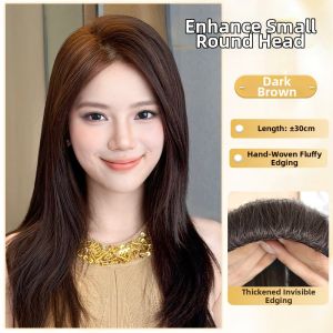 XIAOQI | Hair Thickening Volume Top Pad No-Track Hand-Knitted Back-of-Head Support