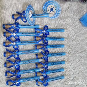 Baptism Candle with free Wax Catcher