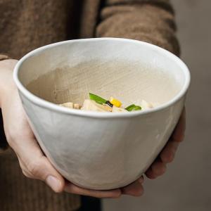 Ice Crackle Glaze Ceramic Bowl