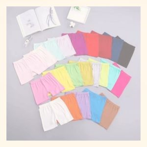isi 5 pcs dan 3 pcs celana shotpants leging lejing anak perempuan TK SD SMP SMA remaja cewek usia 4-5 6-7 tahun 8-9 10-12 tahun warna lengkap jahitan kuat anti luntur