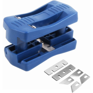 Handle Edge Trimmer Edgebanding End Banding Machine End Cutter Set for Wood Furniture Cabinet Manual Tail Trimming Tool Plastic
