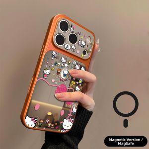Sup&LV | Magnetic Mirror Carton Design Luxury Protective iPhone Case