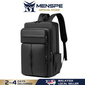 MENSPE Men Backpack Laptop Backpack Business Travel Bag Waterproof Backpack College Fashion Backpack Casual Shoulder Bag Anti Theft Back Pack School Bag Accommodates 15.6inch Notebook