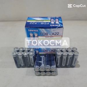 Baterai / Batere / Battery AA AA2 & AAA A3 Sunfree SNI - High Quality