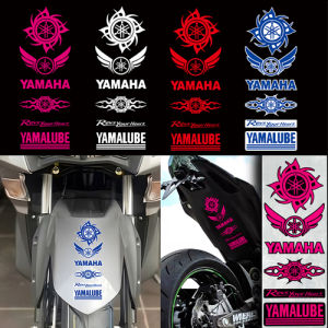 ยามาฮ่าสติ๊กเกอร์สัญลักษณ์รถจักรยานยนต์ดัดแปลงบังโคลนหลังภาพสติ๊กเกอร์กันน้ำตัวเครื่องบังโคลนสำหรับยามาฮ่า YZF-R15 R7 R1 MT-03 07 09 XSR155 XSR700/900 SR400 NMAX 155 XMAX 300 JOG-I Cygnus GT