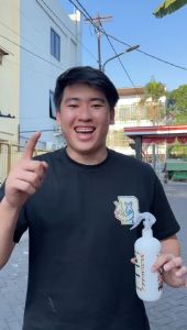 Pembersih Jamur Kaca Mobil Shower Boosa Water Spot Efek Daun Talas Glass Cleaner Penghilang Kerak Air