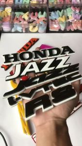 EMBLEM MOBIL HONDA VARIASI TIMBUL 3 DIMENSI BAHAN FIBERGLASS