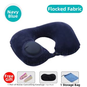 SUNSHINEWORLD | Portable Inflatable U-Shape Pillow for Travel Neck Support