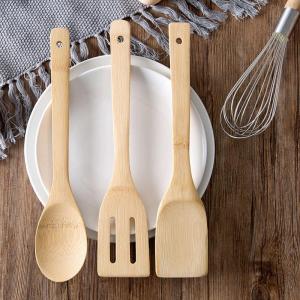 OUSHIDUN | Heat Resistant Non-stick Bamboo Spatula