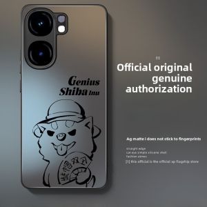 Luxury Anti-Fall Heat Dissipation Iqooneo9 Phone Case Silicone Protective Cover Creative Acrylic Slim Fit Skin-like Design