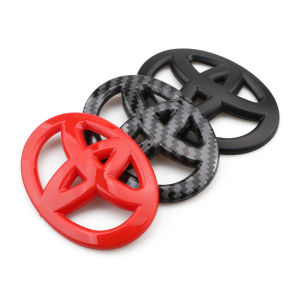 Multi-brand Car Steering Wheel Center Sticker ABS Logo Emblem Sticker For Mazda / Ford / Honda / Toyota / Nissan / Hyundai