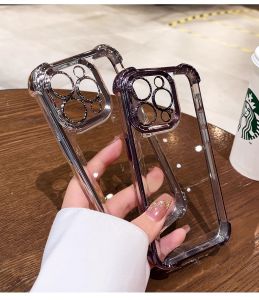 เคสโทรศัพท์สำหรับ Realme C75 C75x C71 C51 C53 C55 C67 C65 C35 Note 60 50 C17 C21Y C25Y C25S C21 C12 C15 5G กันชนโปร่งใสกันกระแทก4มุม