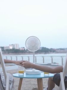 【1 Day Shipping】REGEMOUDAL & Xiaomi Fan USB Rechargeable Fan Table Fan Portable Fan Stand Fan Height 39 Inches 7200mAh Standing Fan 4 Wind Speed Adjust Desktop Fan Circulation Fan Kipas mudah alih Kipas Camping Fan 风扇